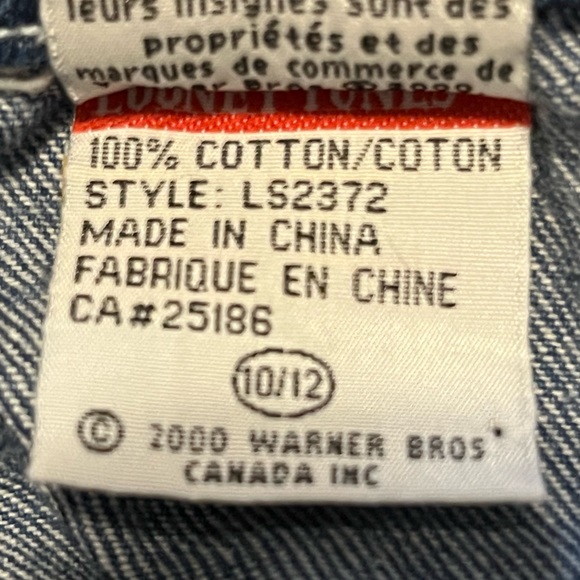 VINTAGE LOONEY TUNES - Denim Tweety Dress🐥 - Picture 7 of 7